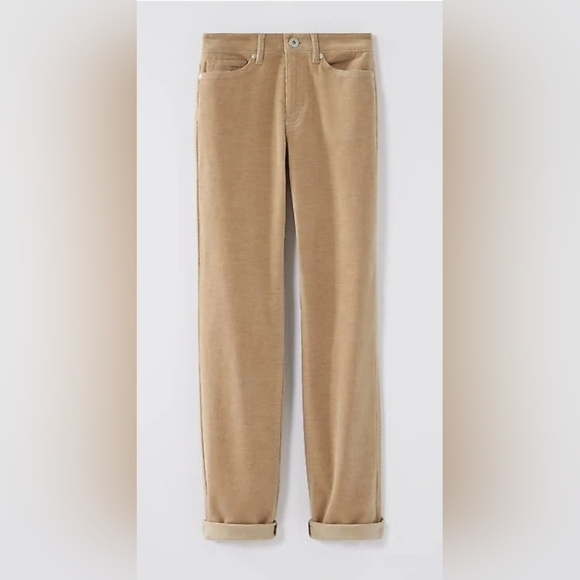 J. Jill Heathered-Cord Relaxed Boyfriend Jeans - Picture 5 of 6